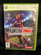 PES2009 Xbox 360 pudełkowa