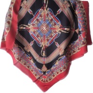 Włoska chustka vintage 90x88