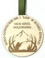 MEDAL MYŚLIWSKI VICE KRÓL POLOWANIA BAŻANT