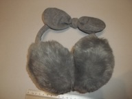 ZIMOWE NAUSZNIKI FUTERKO szare