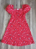 Sukienka KWIATUSZKI bufki PRIMARK 140/146