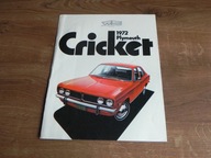 Plymouth Cricket 1972 USA prospekt folder