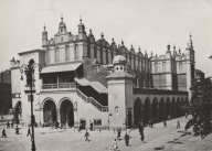 Pocztówka PRL Kraków Sukiennice