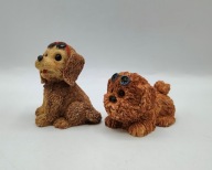 PSY rewelacyjne pieski w okularach świetne figurki