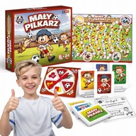 GRA PLANSZOWA MAŁY PIŁKARZ RODZINNA TOWARZYSKA PIŁKA NOŻNA EDUKACYJNA