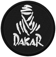 Termo Naszywka Dakar Logo Haftowana Wyścigi Rajd Motor Naprasowanka