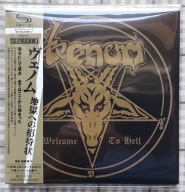 Venom Welcome To Hell 2xSHM-CD Cardboard Sleeve (mini LP) Japan 2025