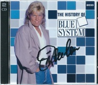 2 CD Blue System - The History Of Blue System (2009) (Autograf) Jewel Case