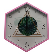 ZEGAR ŚCIENNY SZEŚCIOKĄT, Regala Design