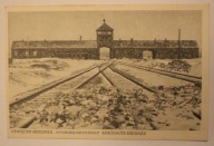 OŚWIĘCIM - BRZEZINKA, AUSCHWITZ - BIRKENAU. Brama śmierci, 1952 r
