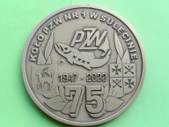 MEDAL ZA ZASŁUGI DLA W ROZWOJU WĘDKARSTWA W SULĘCINIE PZW NR 1- 75LAT