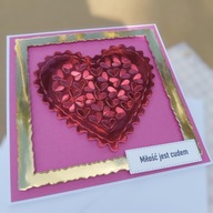 Kartka dla niej, dla niego, na Walentynki