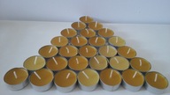 PODGRZEWACZE TEALIGHT Z WOSKU PSZCZELEGO 20sztuk