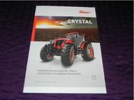 Zetor Crystal cała gama traktor ciągnik j.Polski prospekt folder