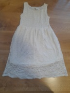 Sukienka ecru komunia wesele Boże Ciało 134/140 na 8-10 lat