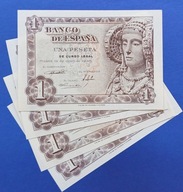 HISZPANIA 1 PESETA 1948 !!! UNC- !!!