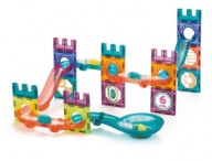 KLOCKI MAGNETYCZNE ŚWIECĄCY TOR KULKOWY MAGNETYCZNY PANELE DLA DZIECI 56EL