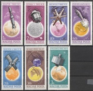 WĘGRY - KOSMOS SPUTNIKI - 1965 - CZYSTE **