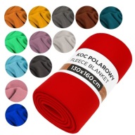 KOC POLAROWY 130X160 CM MIĘKKI CIEPŁY PLED NARZUTA KOLORY DO DOMU I OGRODU