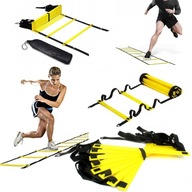 Drabinka Gimnastyczna do Ćwiczeń Treningowa Koordynacyjna aż 6m Regulowana