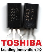 2SC2229 / 2SA949 150V, oryginalne wylut z Onkyo