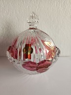 KRYSZTAŁOWA BOMBONIERA CUKIERNICA ANNA HUTTE