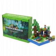 Klocki magnetyczne Minecraft zestaw 217 el dla dzieci 3+