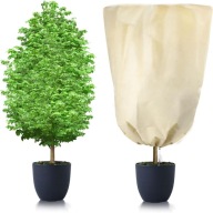 ZIMOWY KAPTUR RĘKAW OCHRONNY NA ROŚLINY AGROWŁÓKNINA 80CM X 120CM 2 SZTUKI