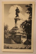 Warszawa - Pomnik A. Mickiewicza, 1955 rok, RZADSZA ODMIANA, ŻYCZENIA 1961