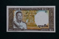 Banknot Laos 20 Kip 1963 rok stan1/1-!!!