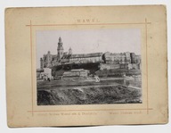 Kraków Wisła pod Wawelem ok.1895r. FOTOGRAFIA 793i