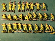 AIRFIX 1.32 Russian Infantry Żołnierzyki plastikowe, 28 szt kompl zestaw