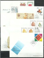 *FDC ROCZNIK 1993 / PIERWSZY DZIEŃ OBIEGU - 38 szt