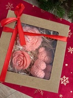 Zestaw prezentowy świeczki sojowe dzień babci