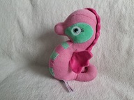 Knitty Friends Różowy Pluszak KONIK MORSKI Maskotka Sea Horse 28cm O1
