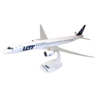 GOTOWY DO STARTU wysokiej jakości Model Embraer 195-E2 LOT Polish Airlines
