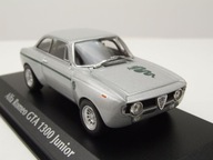 ALFA ROMEO GTA 1300 Junior silver 1968 1/43 MINICHAMPS 940120601