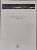 Prospekt Mercedes Programm 12 / 1992