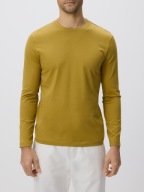 RESERVED PREMIUM Longsleeve koszulka z merceryzowanej bawełny regular fit M