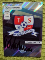 Karta panini autograf Podbeskidzie Podoliński Herby Klubowe
