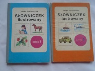 SŁOWNICZEK ILUSTROWANY CZĘŚĆ 1 +2 TUŁODZIECKA