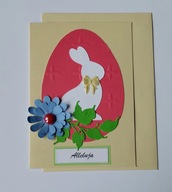 Kartki świąteczne na Wielkanoc ręcznie robione