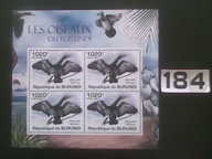 Ptaki , Burundi MNH