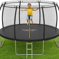 Trampolina ogrodowa 374 cm 12FT FUNFIT siatka wewnętrzna drabinka