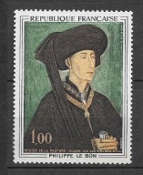 Francja xx B960 malarstwo MNH VF