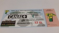 bilet GÓRNIK Łęczna - TŁOKI Gorzyce 04.08.2001