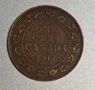 Kanada 1 cent 1917r. BCM