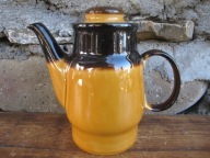 MIODOWY Dzbanek Kawa/Herbata__Porcelit PRUSZKÓW PRL