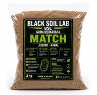 Glina wędkarska MATCH 2kg BSL | jezioro kanał | naturalna | gotowa