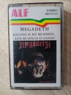 _ KASETA MAGNETOFONOWA _ MEGADETH _ KILLING IS MY BUSINESS ... _ ALF_
